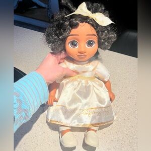 Charming Mirabel encanto Doll with White Dress ( no glasses )
